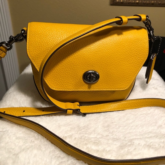 Coach Karlee Crossbody Bag Pebble Leather - Picture 2 of 12